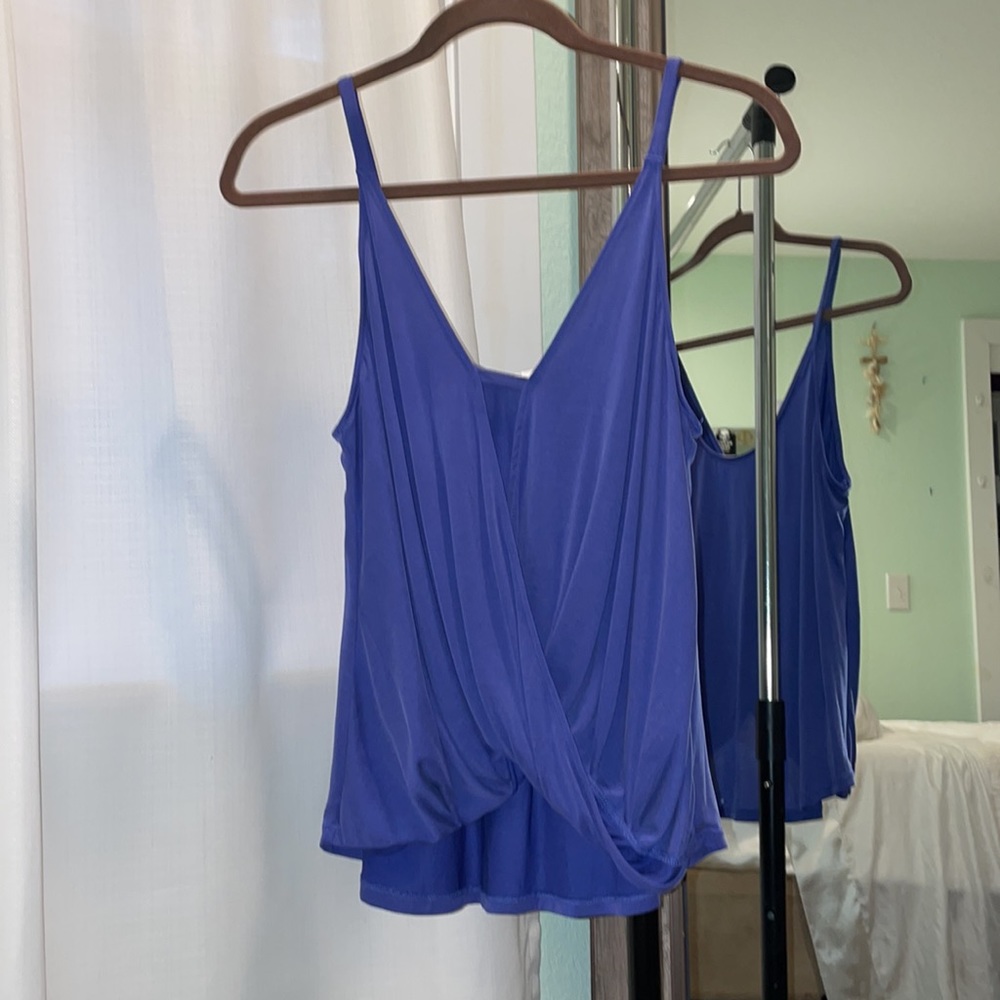 LUSH Small blue tank top